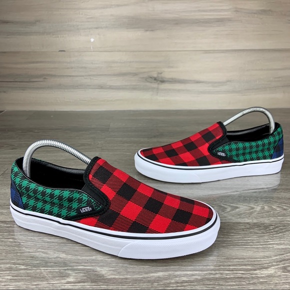 buffalo plaid vans